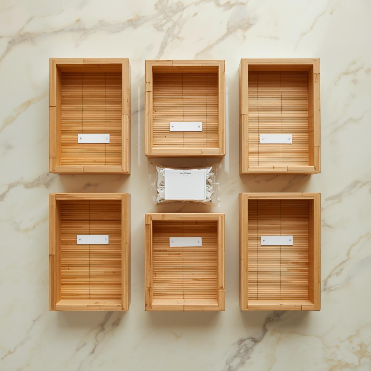 Nest Signature Bamboo Drawer Dividers for Kitchen Organization League City Texas